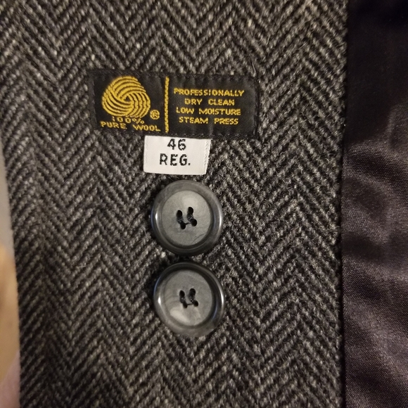 LONDON FOG MEN'S 100% WOOL COAT - Picture 4 of 6